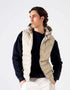 HOODED PUFFER VEST